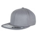 110 Fitted Snapback grey