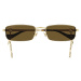 Gucci  Occhiali da Sole  GG1600S 002 con Catena  Slnečné okuliare Zlatá