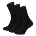 HORSEFEATHERS Ponožky Delete 3Pack - black BLACK