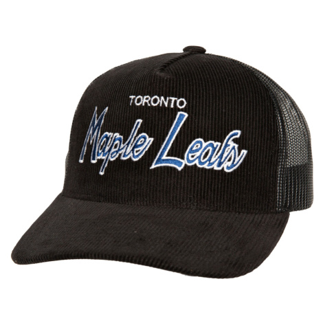 Toronto Maple Leafs čiapka baseballová šiltovka NHL Times Up Trucker black Mitchell & Ness