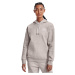 Mikina Under Armour Essential Fleece Hoodie Ghost Gray Light Heather