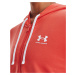 Mikina Under Armour Rival Terry Fz Hoodie Vermillion