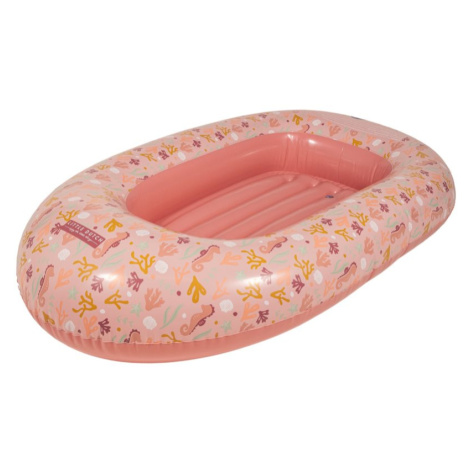 Little Dutch Ocean Dreams Inflatable Boat Pink nafukovací čln 3 y+