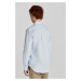 KOŠEĽA GANT REG HONEYCOMB TEXTURE SHIRT LIGHT BLUE