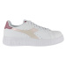 Diadora  101.178338 01 C3113 White/Pink lady  Módne tenisky Biela