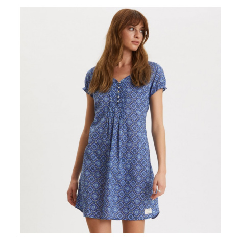 Šaty Odd Molly Perfect Print Short Dress Modrá