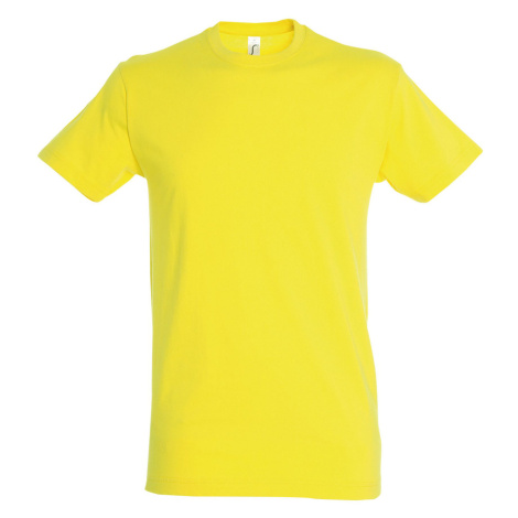 SOĽS Regent Uni tričko SL11380 Lemon