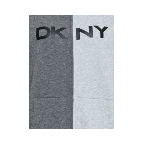 DKNY Mikina YI2022592 Sivá Relaxed Fit