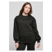 Women's Organic Oversized Crew Black