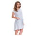 Noční košile Dn-nightwear TCB.9445 Farba: Sivá