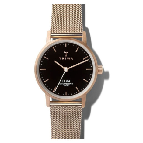 Triwa Rose Elva - Petite Rose Mesh Unisex - Hodinky Triwa - Žltá - ELST102-EM021414-One-size - S