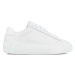 Tommy Jeans Sneakersy Tjw Leather Cupsole Ess EN0EN02507 Biela