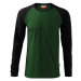 MALFINI Pánske tričko s dlhým rukávom Street LS - Fľaškovo zelená