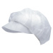 Cerva Vapi Peak Unisex jednorazová ochranná čiapka so šiltom 100ks/bal. 03140002 biela