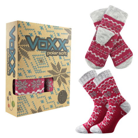 Voxx Trondelag set Dámske ponožky a palčiaky BM000002843600135988 magenta