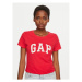 Gap Tričko 417797-01 Červená Regular Fit