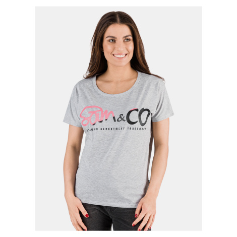 SAM73 Grey women's t-shirt with print SAM 73 - Women's