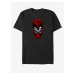 Čierne unisex tričko Marvel Chopped