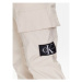 Calvin Klein Jeans Bavlnené nohavice J30J322922 Béžová Skinny Fit