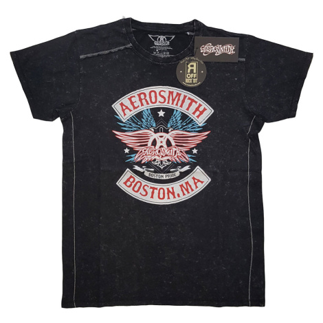 Aerosmith tričko Boston Pride Čierna