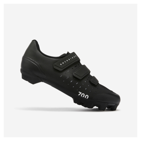 Pánska cyklistická obuv MTB 700 čierna ROCKRIDER