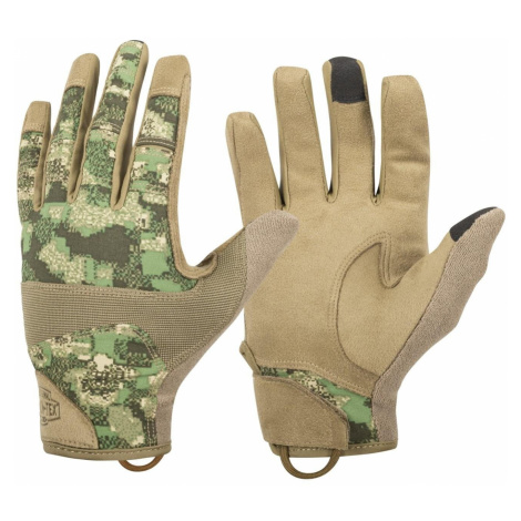 Taktické rukavice RANGE Helikon-Tex® – PenCott™ WildWood® / Coyote
