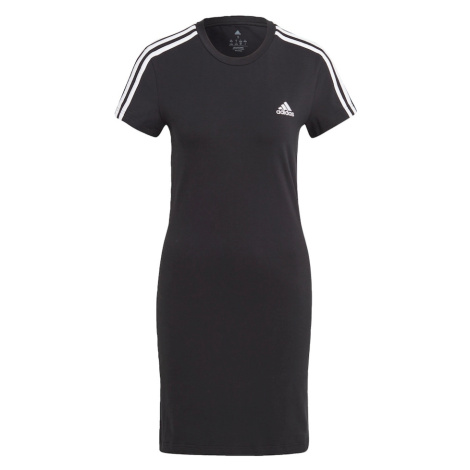 ADIDAS SPORTSWEAR Športové šaty  čierna / biela