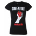 Tričko metal PLASTIC HEAD Green Day AMERICAN IDIOT HEART Čierna