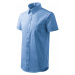 Malfini Shirt short sleeve Pánska košeľa 207 nebesky modrá