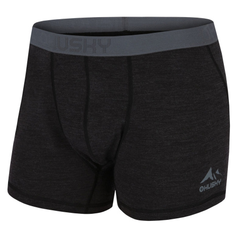 Merino thermal underwear Boxers HUSKY Mex M black