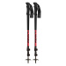 Trekové palice Fizan Elbrus Farba: čierna/červená