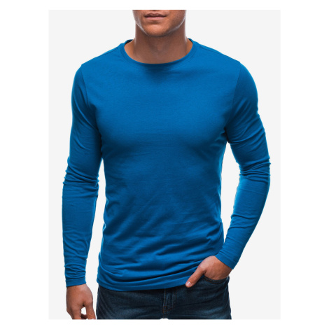 Modré pánske basic tričko Edoti
