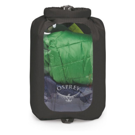 Vodeodolný vak Osprey Dry Sack 12 W/Window Farba: čierna