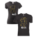 Párové tričká pre zamilovaných Leví kráľ - zamilované tričká na výročie