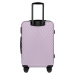 LILA 4DIELNA SÚPRAVA ŠKRUPINOVÝCH KUFROV SWAN SN120-4, SET OF 4 SUITCASES (L, M, S, XS) WINGS AB