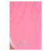 Bežecké šortky Under Armour Fly-by 2.0 dámske, fialová farba, jednofarebné, stredne vysoký pás