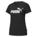 PUMA Funkčné tričko 'Essential'  čierna / biela
