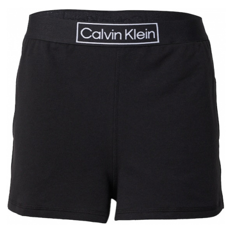 Calvin Klein Underwear Pyžamové nohavice 'Heritage'  čierna / biela