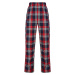 Sf Pánské flanelové pyžamo SF074 Red-Navy Check