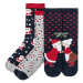 Vianočné ponožky (3 ks) bio bavlna