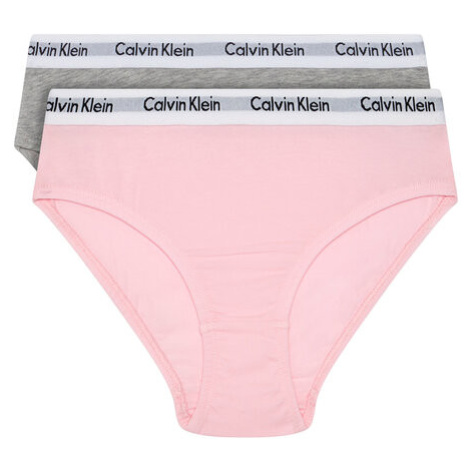 Calvin Klein Underwear Súprava 2 kusov nohavičiek G80G895000 Sivá