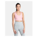 Women's seamless sports bra KILPI WINIE-W Light pink