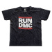 Run-DMC tričko Logo Čierna