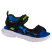 TMAVOMODRÉ CHLAPČENSKÉ SANDÁLE SKECHERS RAZOR-SPLASH - AQUA BUDDIES 406513L-BBLM