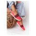 Espadrilles On A Braided Sole Big Star Red 37