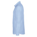 SOĽS Boston Fit Pánska košeľa s dlhým rukávom SL02920 Sky blue