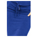 Modrofialové športové šaty s krátkymi rukávmi model 5083769