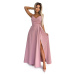 Elegant maxi long dress with straps Numoco