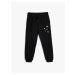 Koton Basic Jogger Sweatpants with Print Detail, Tie Waist and Pocket