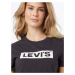 LEVI'S ® Tričko 'GR Cropped Jordie Tee'  čierna / biela